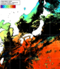 NOAA人工衛星画像:日本全域, 1日合成画像(2024/11/05UTC)
