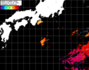 NOAA人工衛星画像:黒潮域, パス=20241105 10:43 UTC