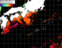 NOAA人工衛星画像:黒潮域, パス=20241106 00:11 UTC