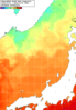 NOAA人工衛星画像:日本海, 1週間合成画像(2024/10/31～2024/11/06UTC)