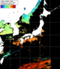 NOAA人工衛星画像:日本全域, パス=20241107 13:43 UTC