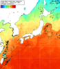 NOAA人工衛星画像:日本全域, 1週間合成画像(2024/11/01～2024/11/07UTC)