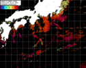 NOAA人工衛星画像:黒潮域, パス=20241107 00:21 UTC