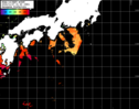 NOAA人工衛星画像:黒潮域, パス=20241107 01:40 UTC