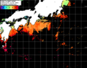 NOAA人工衛星画像:黒潮域, パス=20241107 13:43 UTC