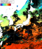NOAA人工衛星画像:日本全域, 1日合成画像(2024/11/08UTC)