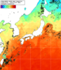 NOAA人工衛星画像:日本全域, 1週間合成画像(2024/11/02～2024/11/08UTC)