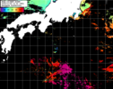 NOAA人工衛星画像:黒潮域, パス=20241108 13:30 UTC