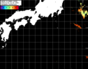 NOAA人工衛星画像:黒潮域, パス=20241110 10:39 UTC