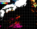 NOAA人工衛星画像:黒潮域, 1日合成画像(2024/11/10UTC)