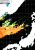 NOAA人工衛星画像:日本海, パス=20241110 12:25 UTC