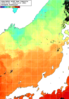 NOAA人工衛星画像:日本海, 1週間合成画像(2024/11/04～2024/11/10UTC)