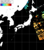 NOAA人工衛星画像:日本全域, パス=20241112 10:22 UTC