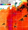 NOAA人工衛星画像:神奈川県近海, 1日合成画像(2024/11/12UTC)