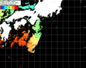 NOAA人工衛星画像:黒潮域, パス=20241112 02:58 UTC