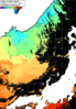 NOAA人工衛星画像:日本海, パス=20241112 12:00 UTC