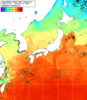 NOAA人工衛星画像:日本全域, 1週間合成画像(2024/11/07～2024/11/13UTC)