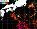 NOAA人工衛星画像:黒潮域, パス=20241114 10:55 UTC