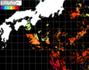 NOAA人工衛星画像:黒潮域, パス=20241114 12:14 UTC