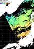 NOAA人工衛星画像:日本海, パス=20241115 12:02 UTC