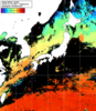 NOAA人工衛星画像:日本全域, 1日合成画像(2024/11/16UTC)