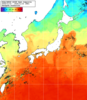 NOAA人工衛星画像:日本全域, 1週間合成画像(2024/11/10～2024/11/16UTC)