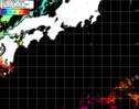 NOAA人工衛星画像:黒潮域, パス=20241116 13:29 UTC