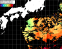 NOAA人工衛星画像:黒潮域, パス=20241117 10:58 UTC