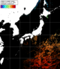 NOAA人工衛星画像:日本全域, パス=20241117 23:53 UTC