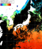 NOAA人工衛星画像:日本全域, 1日合成画像(2024/11/18UTC)