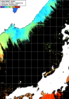 NOAA人工衛星画像:日本海, 1日合成画像(2024/11/18UTC)