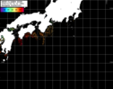 NOAA人工衛星画像:黒潮域, パス=20241119 01:13 UTC