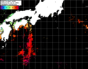 NOAA人工衛星画像:黒潮域, パス=20241119 12:13 UTC