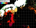 NOAA人工衛星画像:黒潮域, 1日合成画像(2024/11/19UTC)