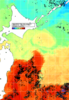 NOAA人工衛星画像:親潮域, 1週間合成画像(2024/11/13～2024/11/19UTC)