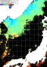 NOAA人工衛星画像:日本海, 1日合成画像(2024/11/19UTC)