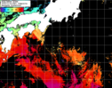 NOAA人工衛星画像:黒潮域, 1日合成画像(2024/11/20UTC)