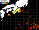 NOAA人工衛星画像:黒潮域, パス=20241121 01:03 UTC