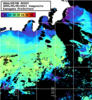 NOAA人工衛星画像:神奈川県近海, 1日合成画像(2025/05/05UTC)