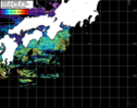 NOAA人工衛星画像:黒潮域, パス=20250505 00:23 UTC