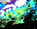 NOAA人工衛星画像:黒潮域, 1日合成画像(2025/05/07UTC)
