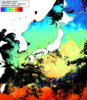 NOAA人工衛星画像:日本全域, 1日合成画像(2025/05/08UTC)