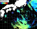 NOAA人工衛星画像:黒潮域, パス=20250508 13:28 UTC