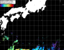 NOAA人工衛星画像:黒潮域, パス=20250509 11:59 UTC