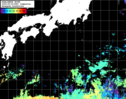 NOAA人工衛星画像:黒潮域, 1日合成画像(2025/05/09UTC)