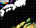 NOAA人工衛星画像:黒潮域, パス=20250510 11:23 UTC