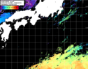 NOAA人工衛星画像:黒潮域, 1日合成画像(2025/05/10UTC)