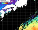 NOAA人工衛星画像:黒潮域, 1日合成画像(2025/05/12UTC)
