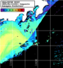 NOAA人工衛星画像:神奈川県近海, 1日合成画像(2025/05/13UTC)