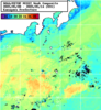 NOAA人工衛星画像:神奈川県近海, 1週間合成画像(2025/05/08～2025/05/14UTC)